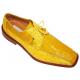 Ferrini 3747 Sunshine Yellow Genuine Alligator/Ostrich  Shoes
